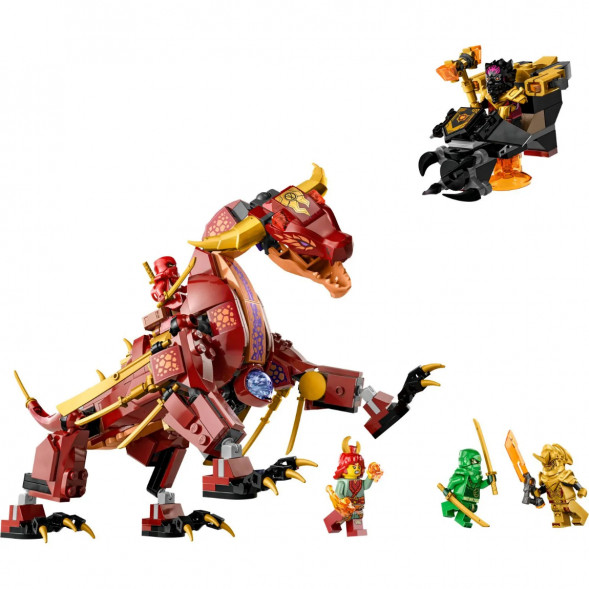 Конструктор LEGO Ninjago 71793 Лавовый дракон-трансформер в Стерлитамаке