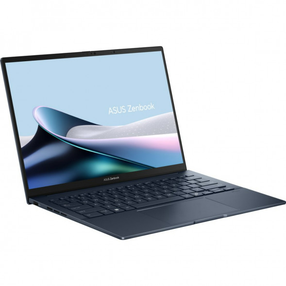 Ноутбук ASUS Zenbook 14 UX3405CA-ST1350 (14&amp;quot;, OLED, Intel Core Ultra 5 225H 1.7ГГц, 14-ядер, 16ГБ LPDDR5x, 512ГБ SSD, Intel Arc 130T, без ОС), синий в Стерлитамаке