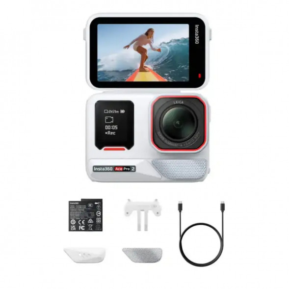 Экшн-камера Insta360 Ace Pro 2, Arctic White в Стерлитамаке