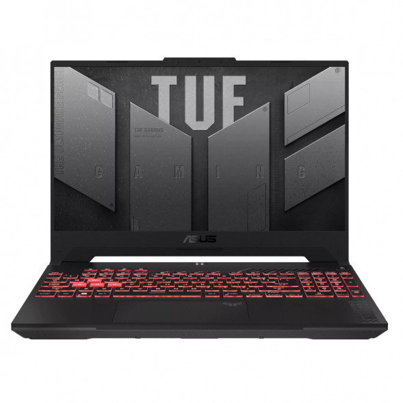 Ноутбук ASUS TUF Gaming A17 FA707NUG-HX156 (17.3&amp;quot;, IPS, 6 ядер, AMD Ryzen 7 7445HS 3.2 ГГц, 16 ГБ DDR5, SSD 512 ГБ, NVIDIA GeForce RTX 4050 - 6 ГБ, без ОС), черный в Стерлитамаке