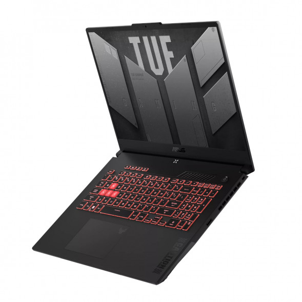 Ноутбук ASUS TUF Gaming A17 FA707NUG-HX156 (17.3&amp;quot;, IPS, 6 ядер, AMD Ryzen 7 7445HS 3.2 ГГц, 16 ГБ DDR5, SSD 512 ГБ, NVIDIA GeForce RTX 4050 - 6 ГБ, без ОС), черный в Стерлитамаке