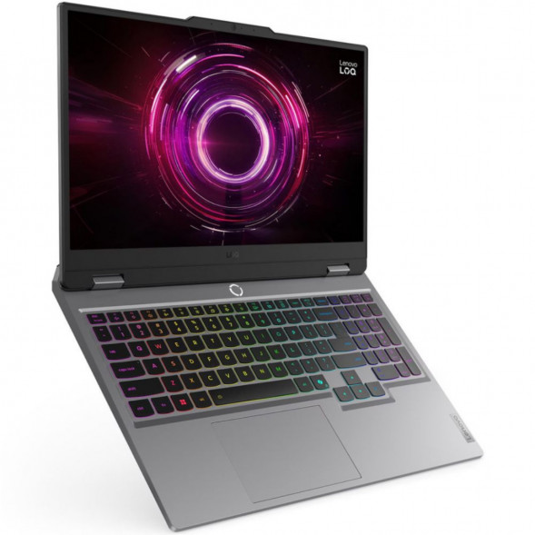 Ноутбук Lenovo LOQ 15AHP10 (83JG003DPB) (15.6&amp;quot;,  IPS, AMD Ryzen 5 220, 6 ядер, 16 ГБ DDR5, SSD 512 ГБ, NVIDIA GeForce RTX 5050 - 8 ГБ, без ОС), серый в Стерлитамаке