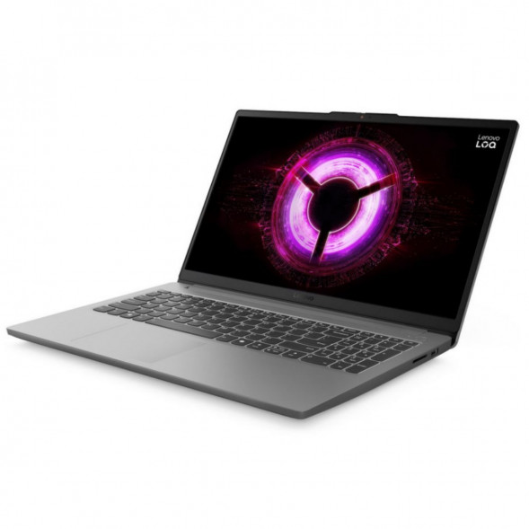 Ноутбук Lenovo LOQ 15ARP10E (83S0007FUS) (15.6&amp;quot;, IPS, AMD Ryzen 7 170 3.2 ГГц, 8 ядер, 16 ГБ DDR5, SSD 512 ГБ, NVIDIA  GeForce RTX 4050 - 6 ГБ, Windows 11 Home), серый в Стерлитамаке