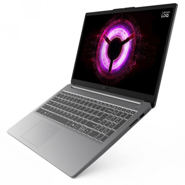 Ноутбук Lenovo LOQ 15ARP10E (83S0007FUS) (15.6&amp;quot;, IPS, AMD Ryzen 7 170 3.2 ГГц, 8 ядер, 16 ГБ DDR5, SSD 512 ГБ, NVIDIA  GeForce RTX 4050 - 6 ГБ, Windows 11 Home), серый в Стерлитамаке