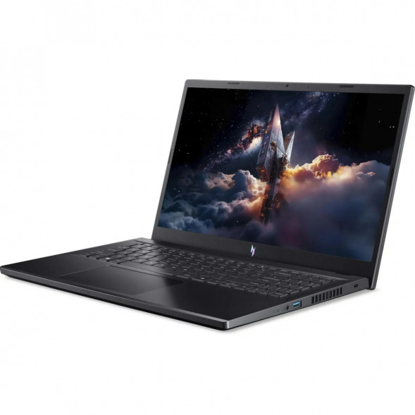 Ноутбук Acer Nitro V 15 ANV15-52-57BB (15.6&amp;quot;, IPS, Intel Core i5 13420H 2.1ГГц, 8 ядер, 16ГБ DDR4, 512ГБ SSD, NVIDIA GeForce RTX 5050 - 8 ГБ, Windows 11 Home), черный в Стерлитамаке