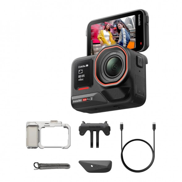 Экшн-камера Insta360 Ace Pro 2 Single Battery Xplorer Bundle, Silver в Стерлитамаке