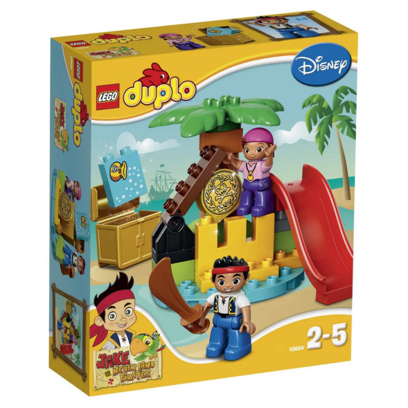 Конструктор LEGO DUPLO Jake 10604 Остров сокровищ в Стерлитамаке