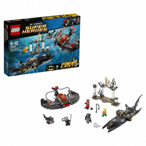 Конструктор LEGO Super Heroes 76027 Глубоководная атака Черного Манта в Стерлитамаке