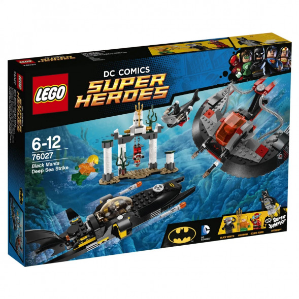 Конструктор LEGO Super Heroes 76027 Глубоководная атака Черного Манта в Стерлитамаке