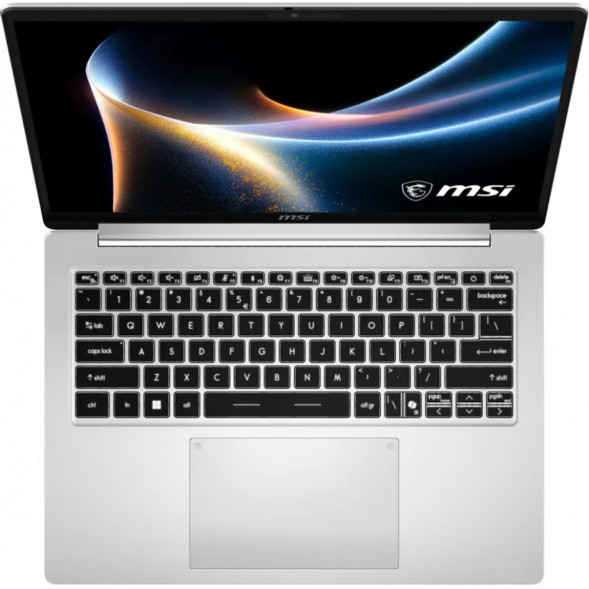 Ноутбук MSI Modern 14S AI+ G3MG-010XRU (14&amp;quot;, OLED, Intel Core Ultra 7 355 2.3ГГц, 8 ядер, 16ГБ DDR5, 512ГБ SSD, Intel Graphics, без ОС), серебристый в Стерлитамаке