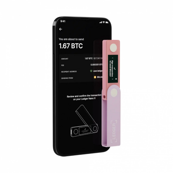 Аппаратный криптокошелек Ledger Nano X, Pastel Pink в Стерлитамаке