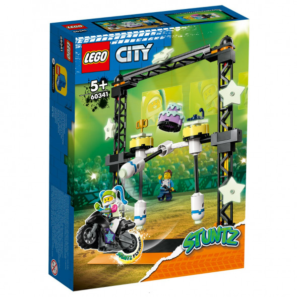 Конструктор LEGO City 60341 Трюковое испытание «Нокдаун» в Стерлитамаке