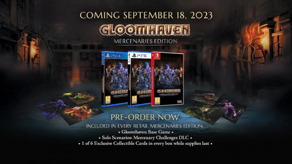 Игра Gloomhaven. Mercenaries Edition [PS4, английская версия] в Стерлитамаке