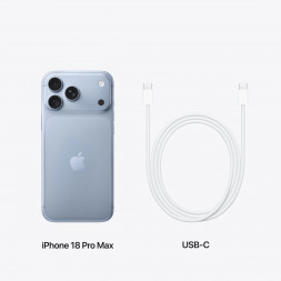 Смартфон Apple iPhone 18 Pro Max 512GB (eSIM), Glacier
