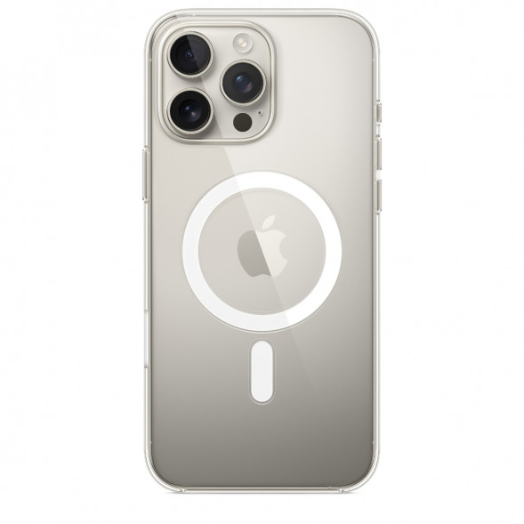 Чехол Apple Clear Case with MagSafe для iPhone 16 Pro Max, прозрачный (MA7F4ZM/A) в Стерлитамаке