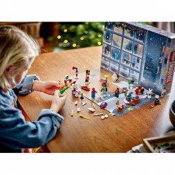 Конструктор LEGO Super Heroes 76293 Новогодний календарь Человек-паук, 2024