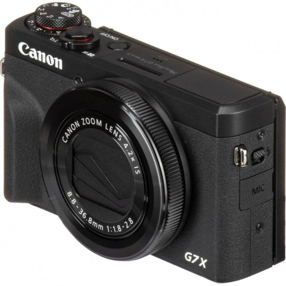Фотоаппарат Canon PowerShot G7X Mark III, чёрный в Стерлитамаке