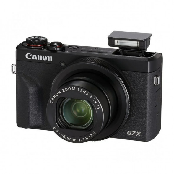 Фотоаппарат Canon PowerShot G7X Mark III, чёрный в Стерлитамаке