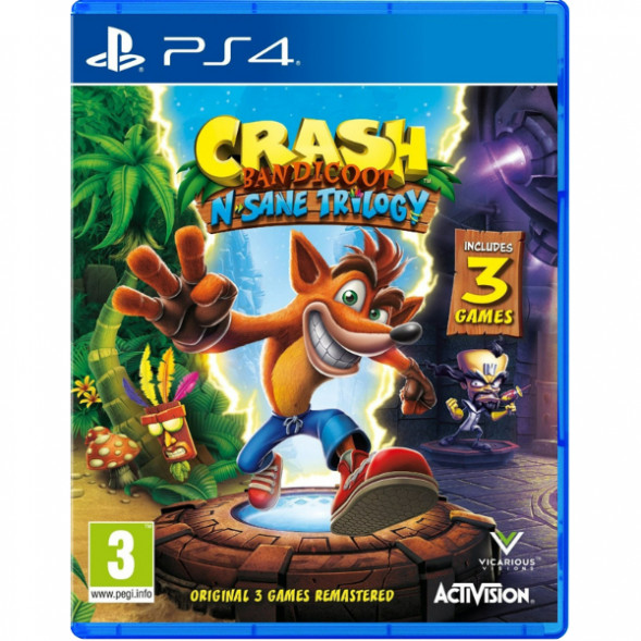 Игра Crash Bandicoot N-Sane Trilogy для PlayStation 4 в Стерлитамаке