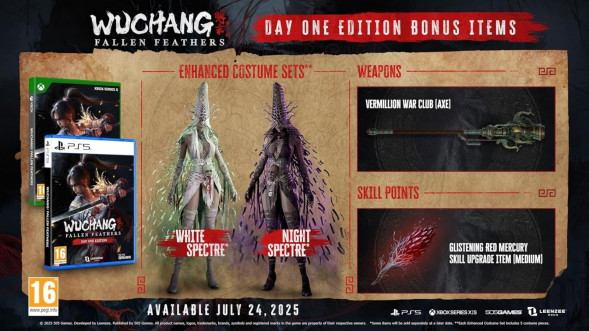 Игра Wuchang: Fallen Feathers. Day One Edition [PS5, русские субтитры] в Стерлитамаке