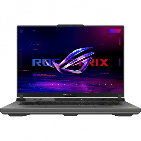 Ноутбук ASUS ROG Strix G16 G614PP-TS207 (16&amp;quot;, IPS, AMD Ryzen 9 8940HX 2.4ГГц, 16 ядер, 32ГБ DDR5, 512ГБ SSD, NVIDIA GeForce RTX 5070 8 ГБ, без ОС), серый в Стерлитамаке