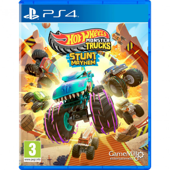 Игра Hot Wheels Monster Trucks: Stunt Mayhem [PS4, английская версия] в Стерлитамаке