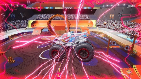Игра Hot Wheels Monster Trucks: Stunt Mayhem [PS4, английская версия] в Стерлитамаке