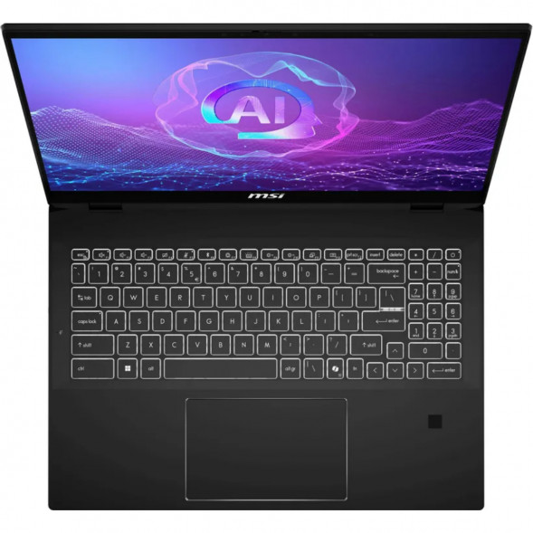 Ноутбук трансформер MSI Summit 16 AI Evo A2HMTG-057RU (16&amp;quot;, IPS, Intel Core Ultra 7 255H 2ГГц, 16 ядер, 16ГБ LPDDR5, 1ТБ SSD, Intel Arc 140T, Windows 11 Home), черный в Стерлитамаке