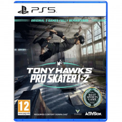 Игра Tony Hawk&amp;#039;s Pro Skater 1+2 [PS5, английская версия]