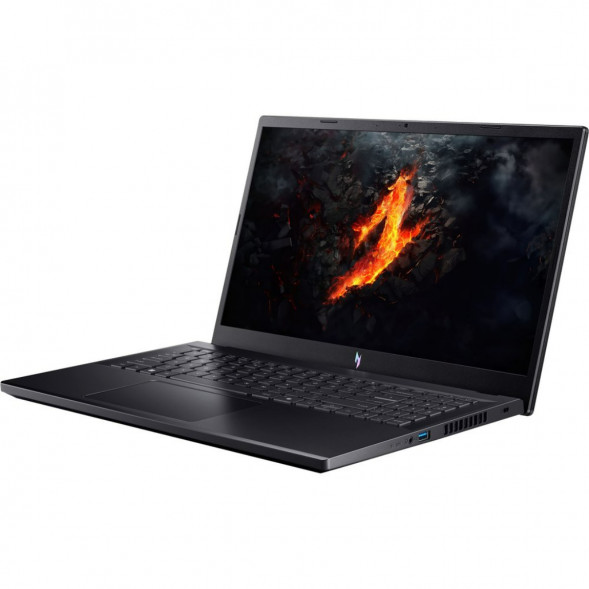 Ноутбук Acer Nitro V 15 ANV15-52-92DD (15.6&amp;quot;, IPS, Intel Core i9 13900H 2.6ГГц, 14 ядер, 16ГБ DDR5, 512ГБ SSD, NVIDIA GeForce RTX 5060 - 8 ГБ, без ОС), черный в Стерлитамаке